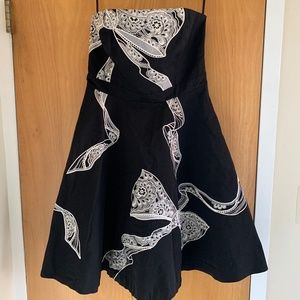 WHBM Strapless Dress Sz 10